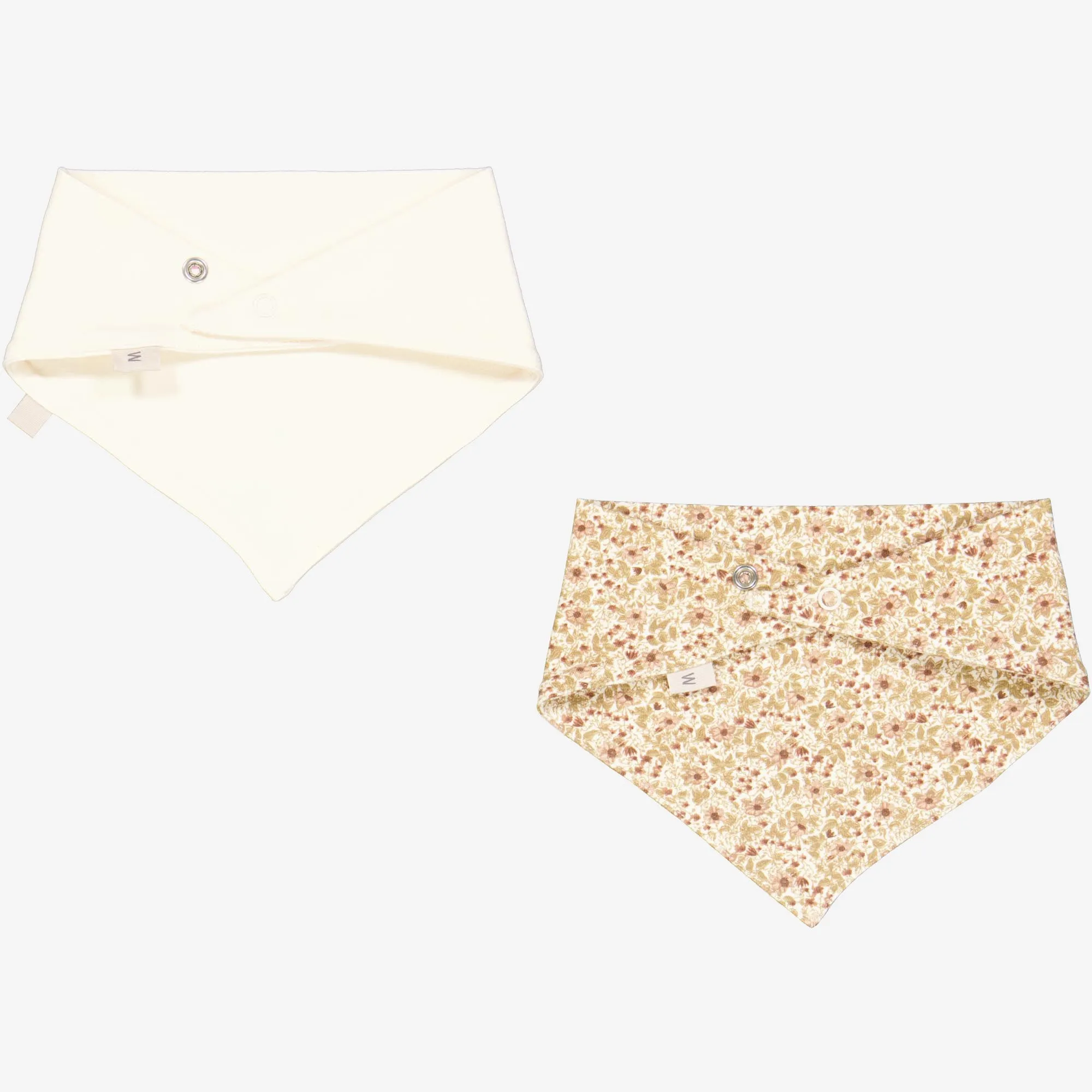 2 Bib Eden | Baby - eggshell flowers
