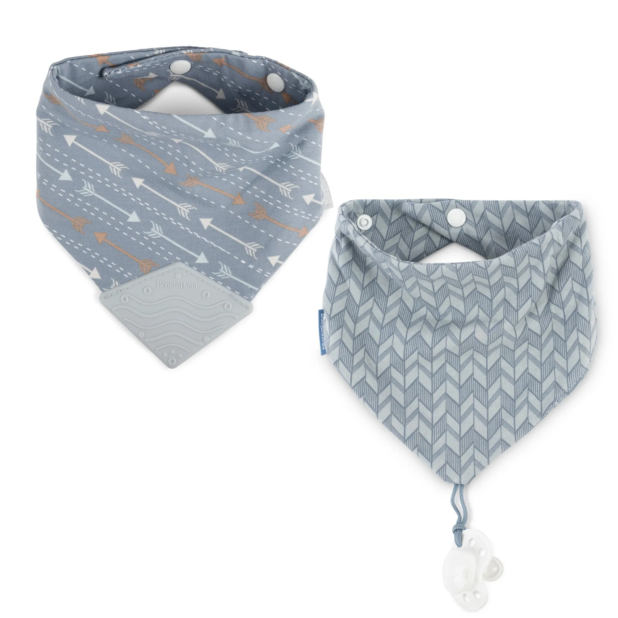 2-Pack Bandana Teether & PaciGrip Bibs