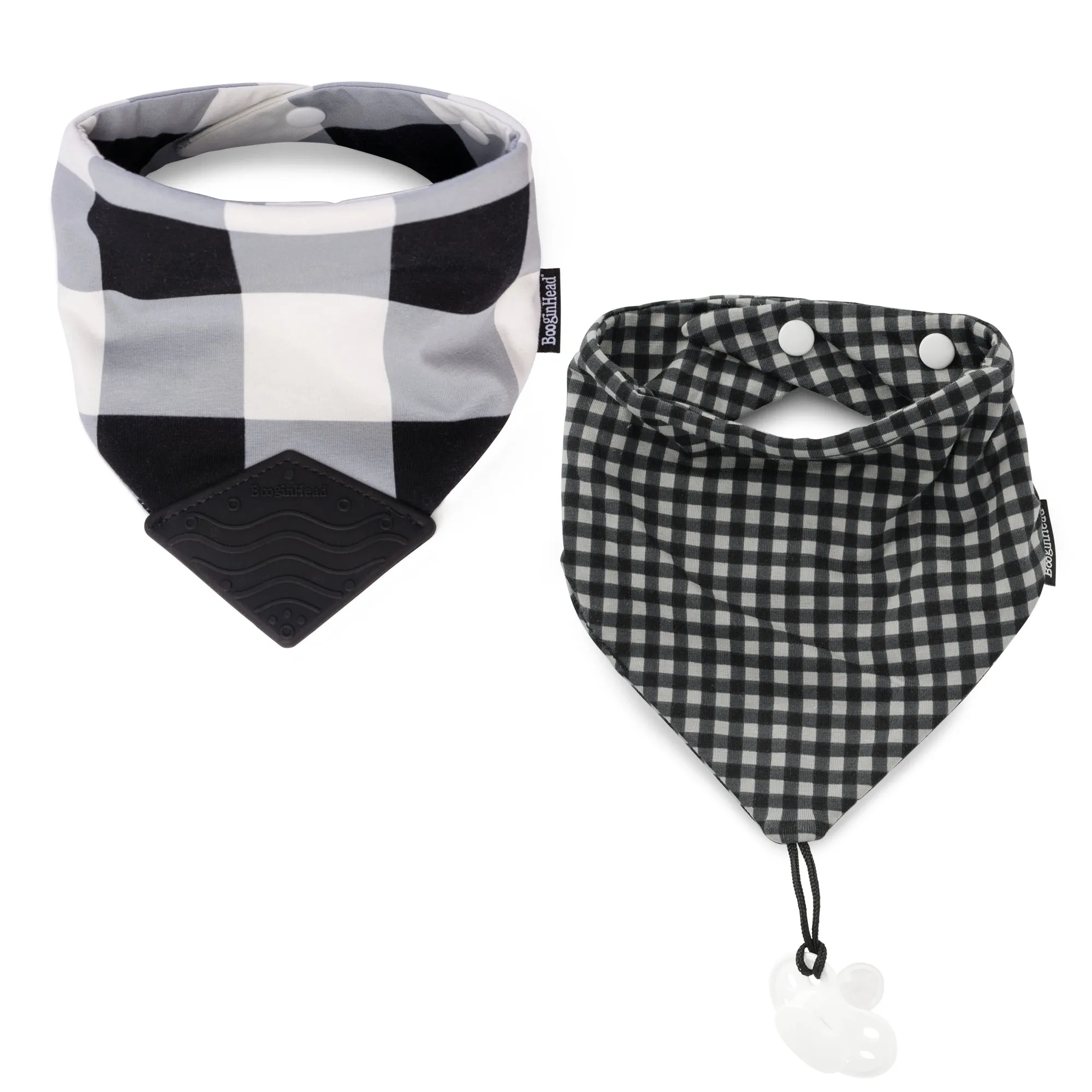 2-Pack Bandana Teether & PaciGrip Bibs