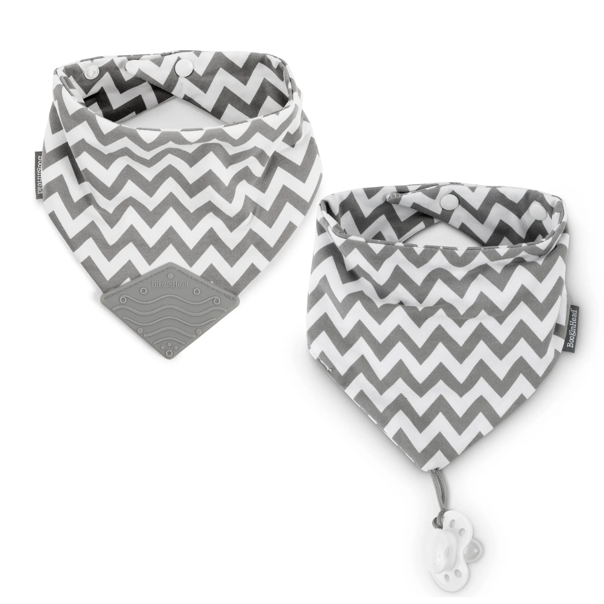 2-Pack Bandana Teether & PaciGrip Bibs