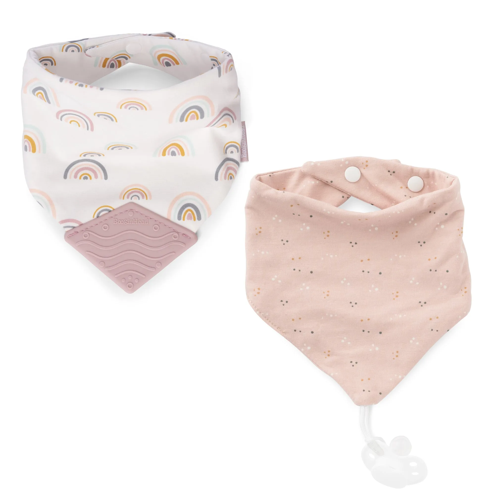 2-Pack Bandana Teether & PaciGrip Bibs