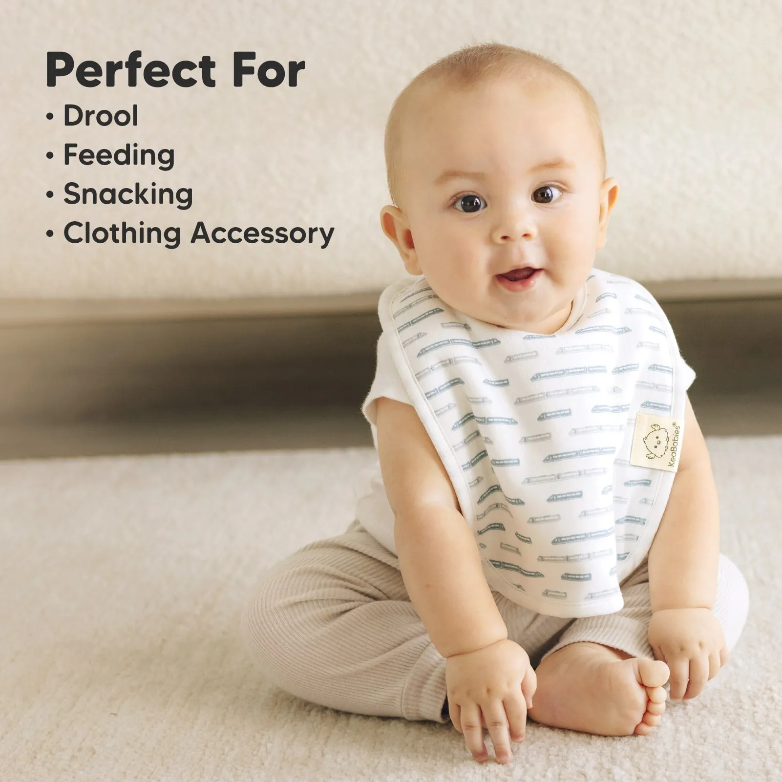 8-Pack Coast Drool Bibs (Vessels)