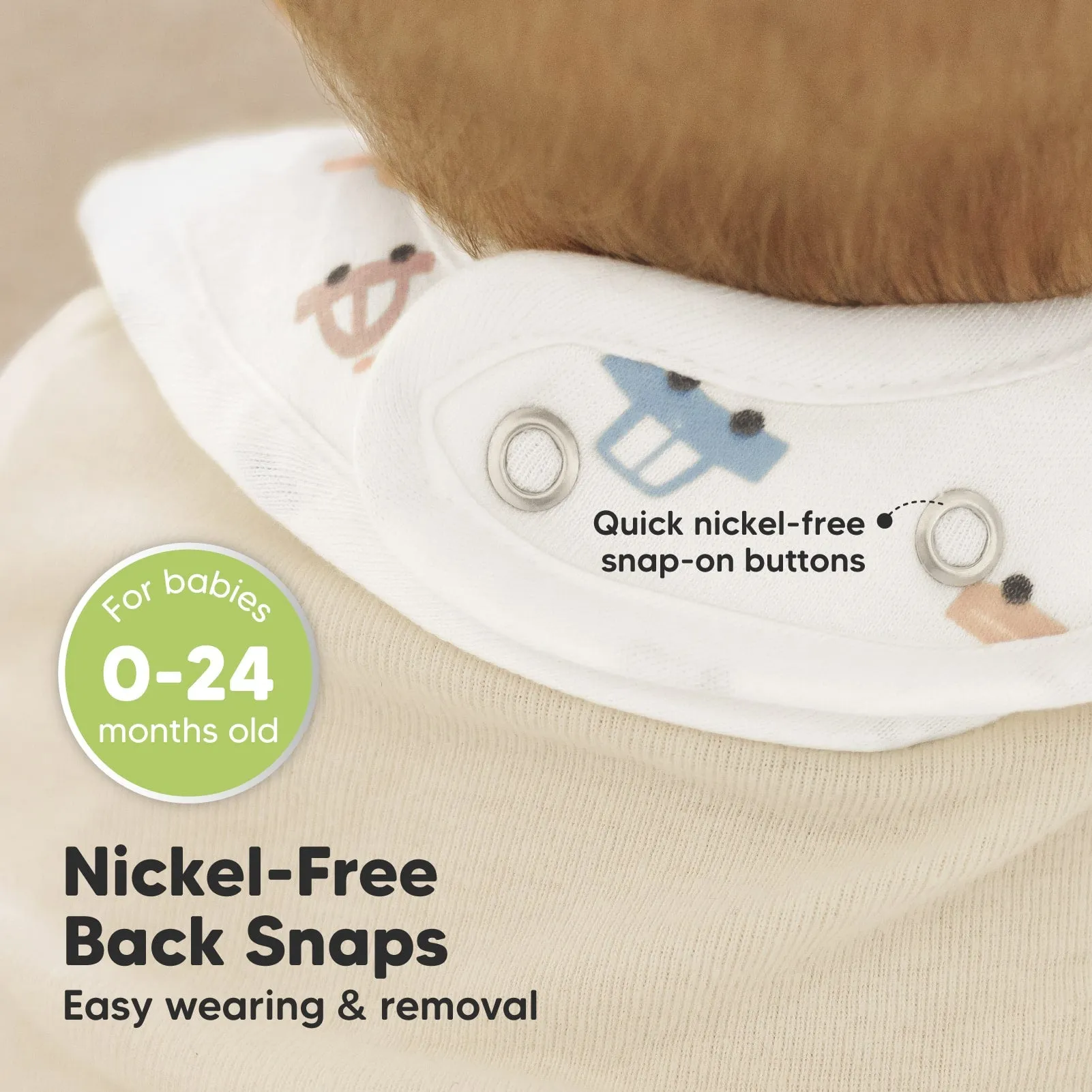 8-Pack Coast Drool Bibs (Vessels)