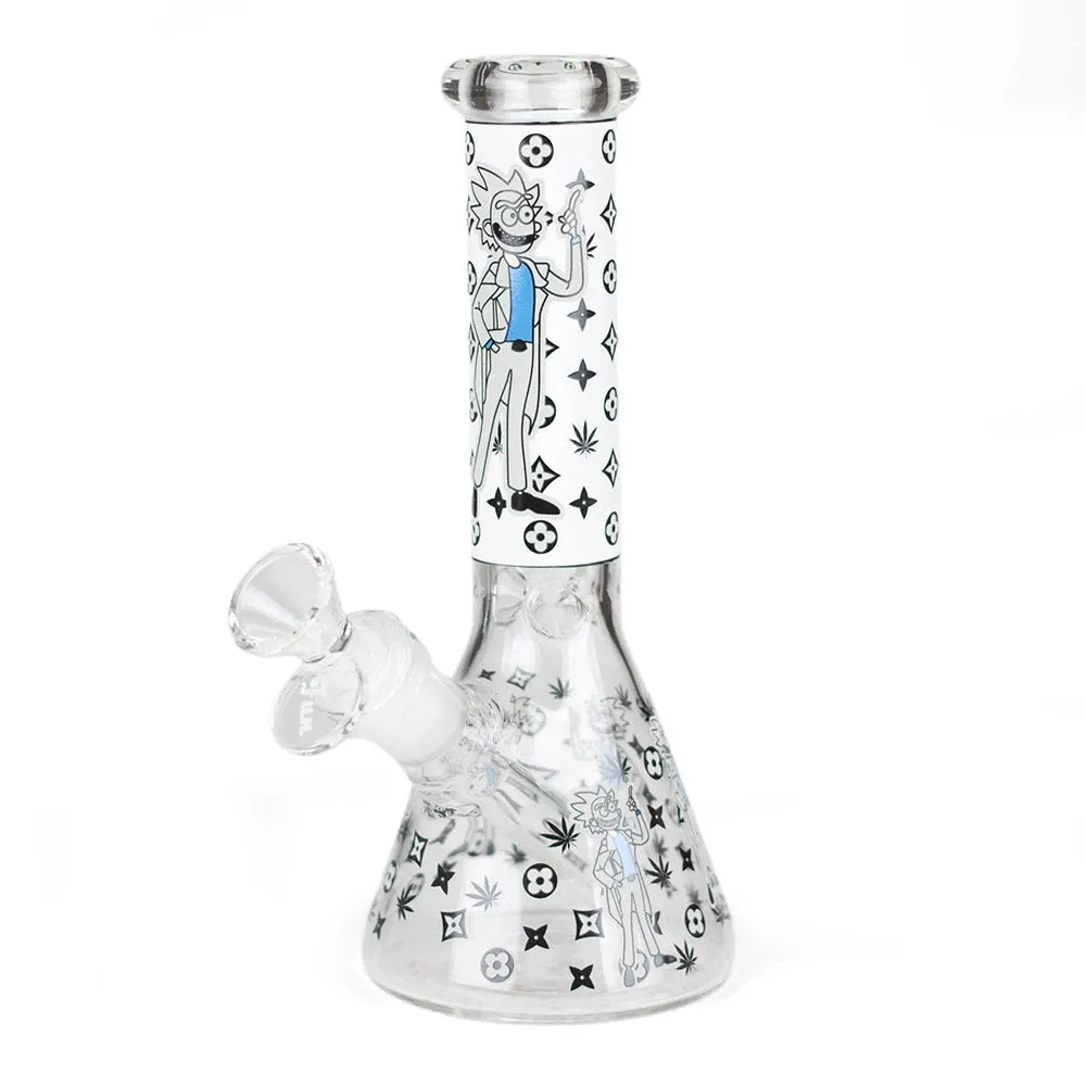 8" Glow In The Dark Cartoon Bongs
