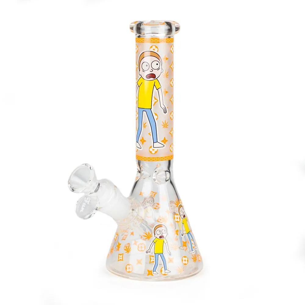 8" Glow In The Dark Cartoon Bongs