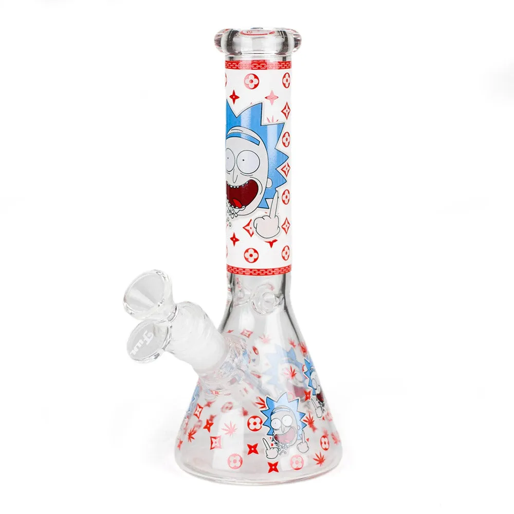 8" Glow In The Dark Cartoon Bongs