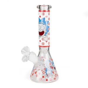 8" Glow In The Dark Cartoon Bongs