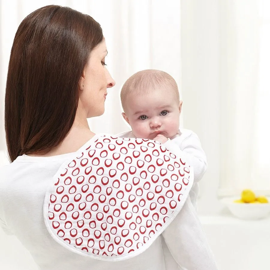 Aden and Anais - Burpy Bib (2 Set) - RED