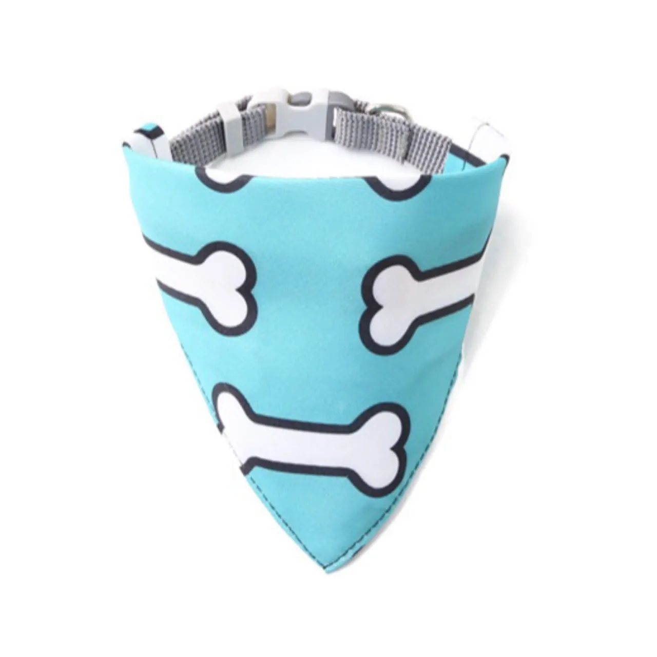 Adorable Cartoon Print Dog Bandana Triangle Pet Bibs