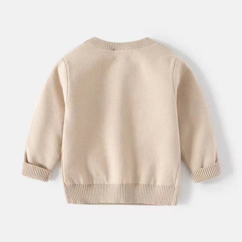 Alan Cartoon Pattern Sweater