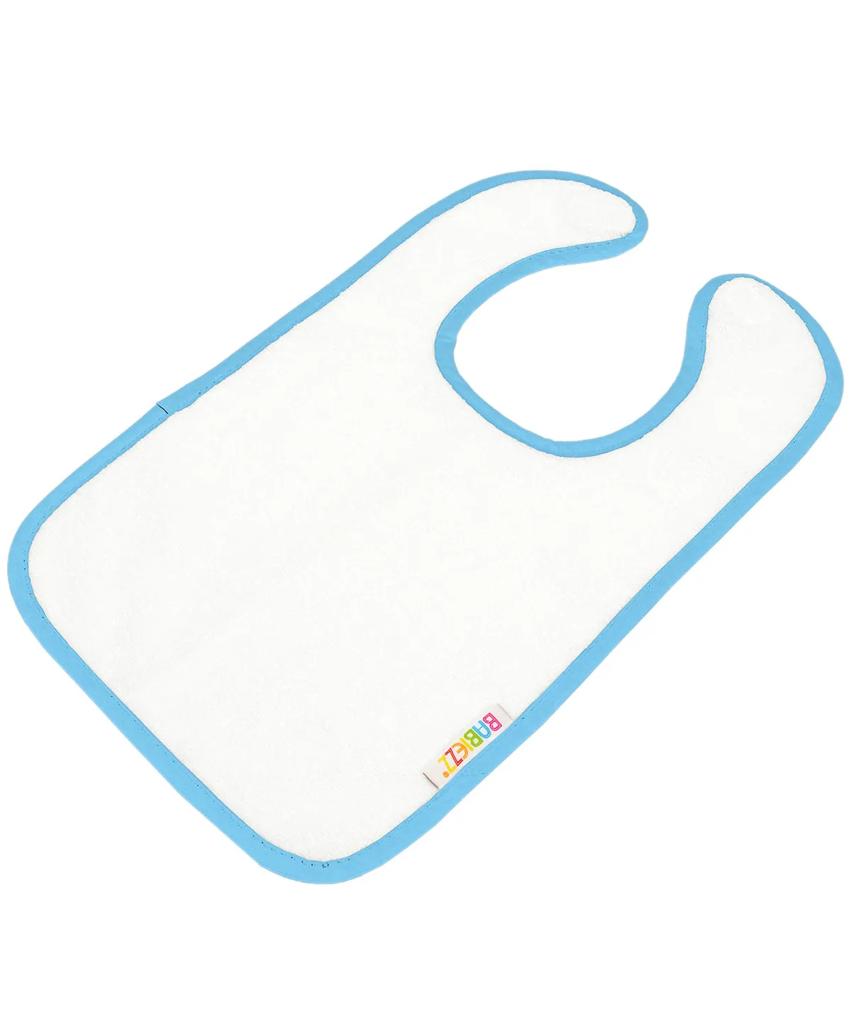 ARTG® Babiezz® all-over sublimation baby bib | White/Pink