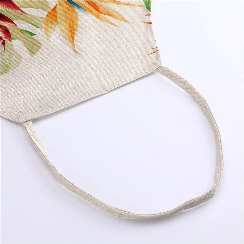 Avocado Printed Kitchen Bib