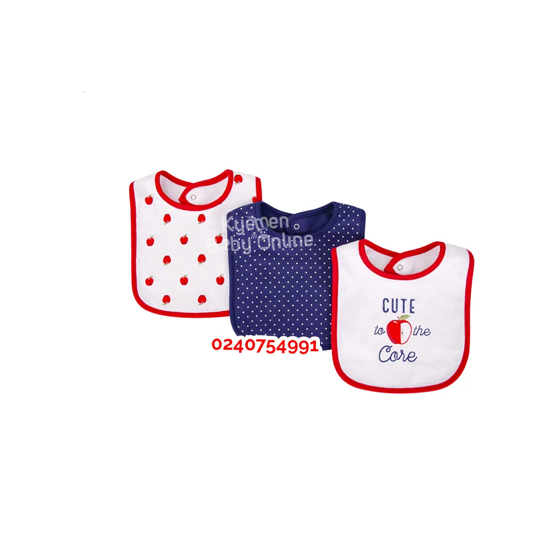 Baby Bib (3 pieces) Hudson Baby