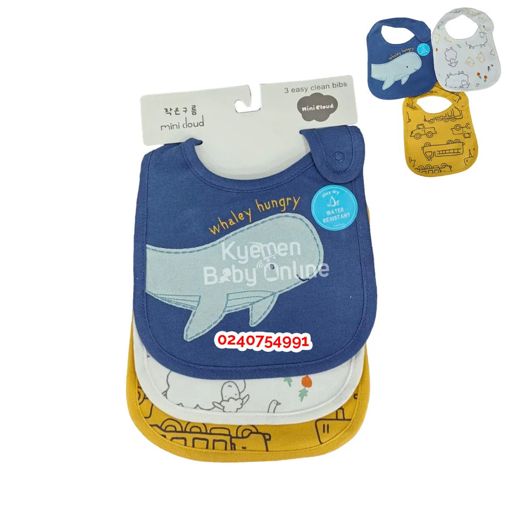 Baby Bib (3 Pieces) Mini Catell