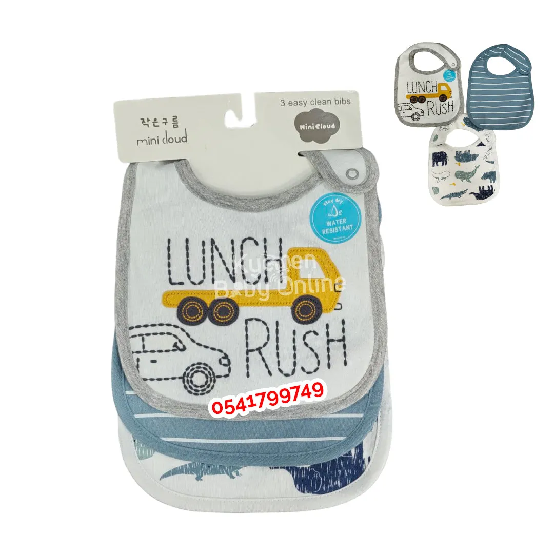 Baby Bib (3 Pieces) Mini Catell