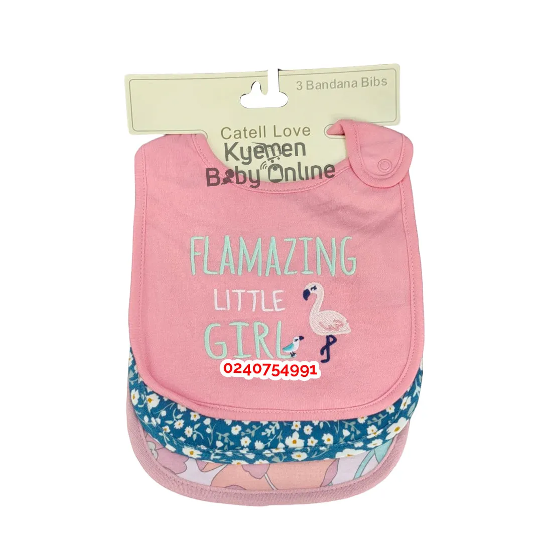 Baby Bib (3 Pieces) Mini Catell