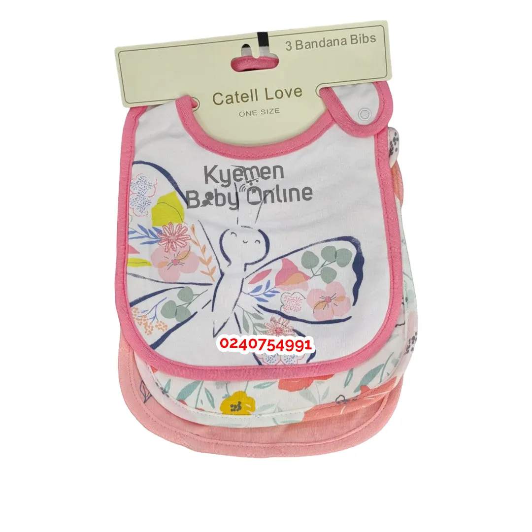 Baby Bib (3 Pieces) Mini Catell