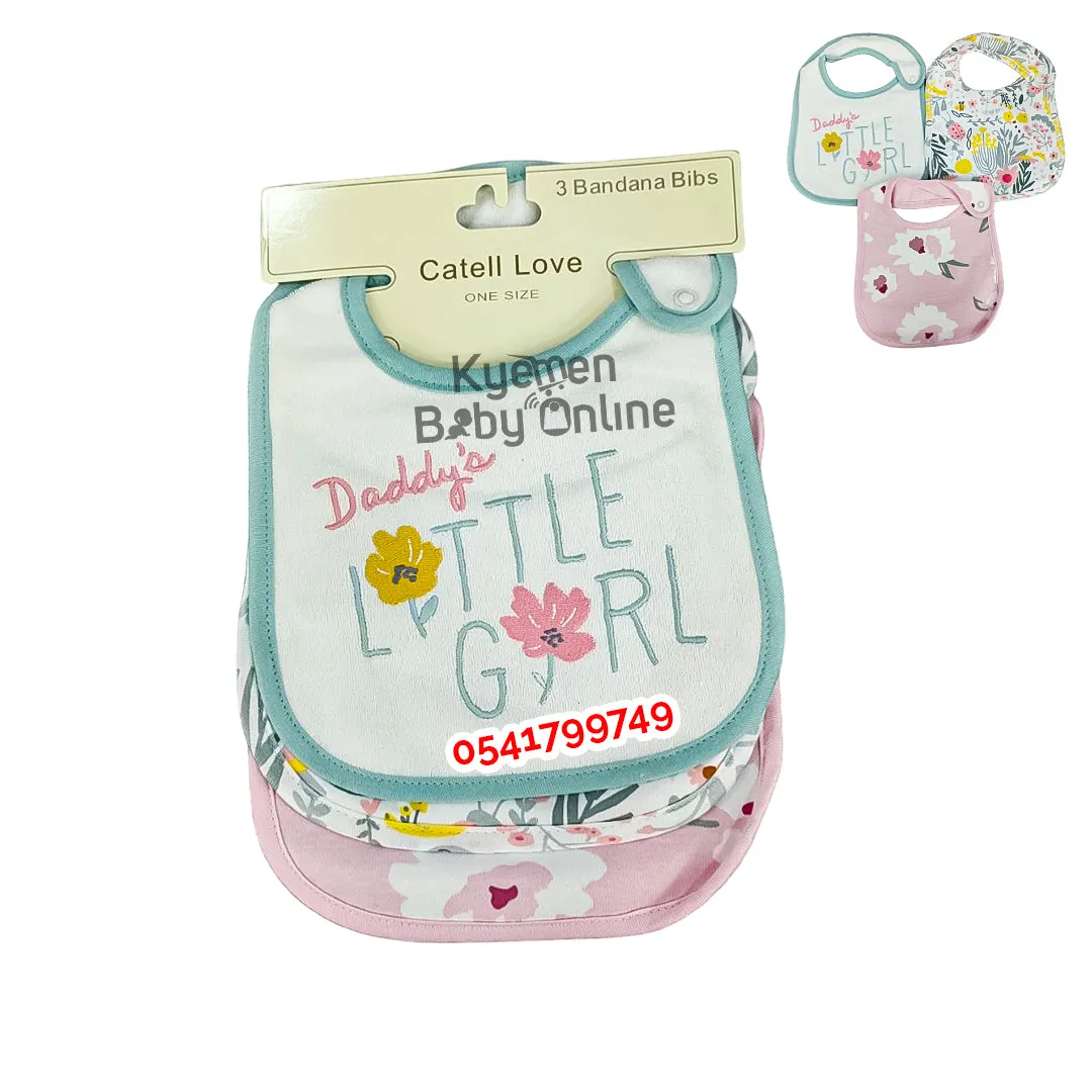 Baby Bib (3 Pieces) Mini Catell