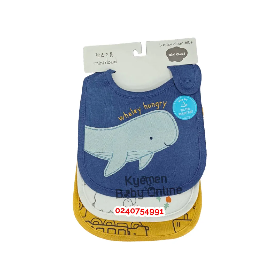 Baby Bib (3 Pieces) Mini Catell