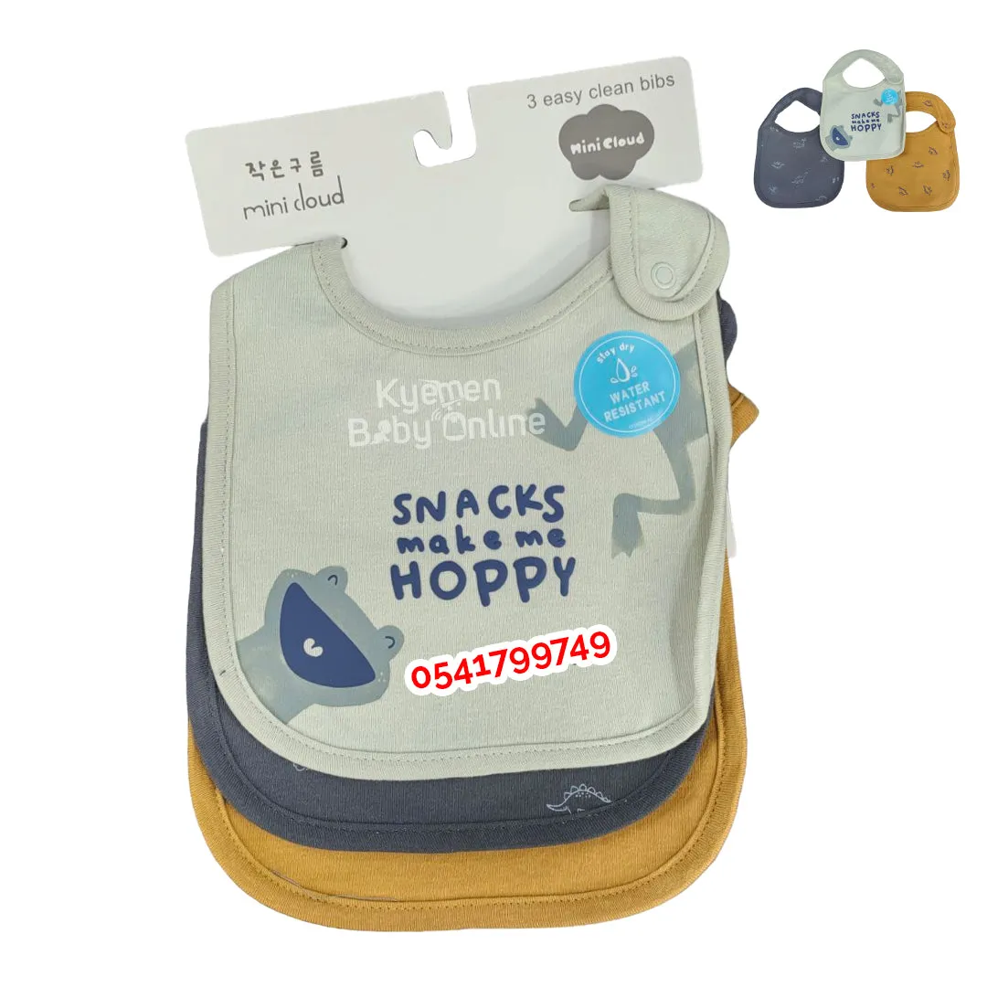 Baby Bib (3 Pieces) Mini Catell