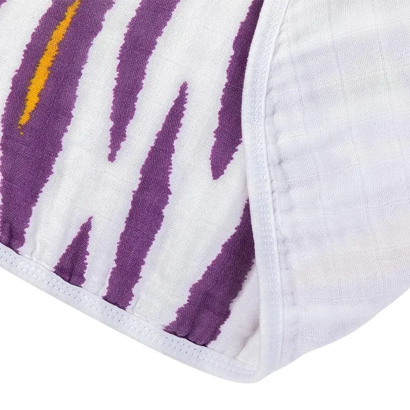 Baby Burp Cloth & Bib Combo: Tiger Stripe