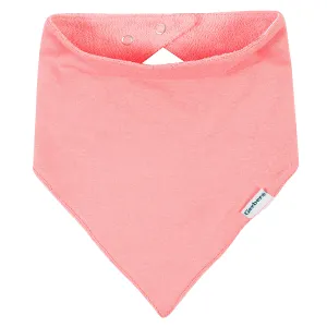 Baby Girls Pink Organic Bib