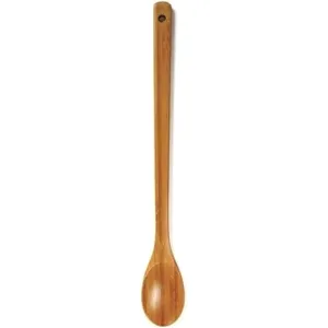 Bamboo Spoon, Flat Handle, 15in.