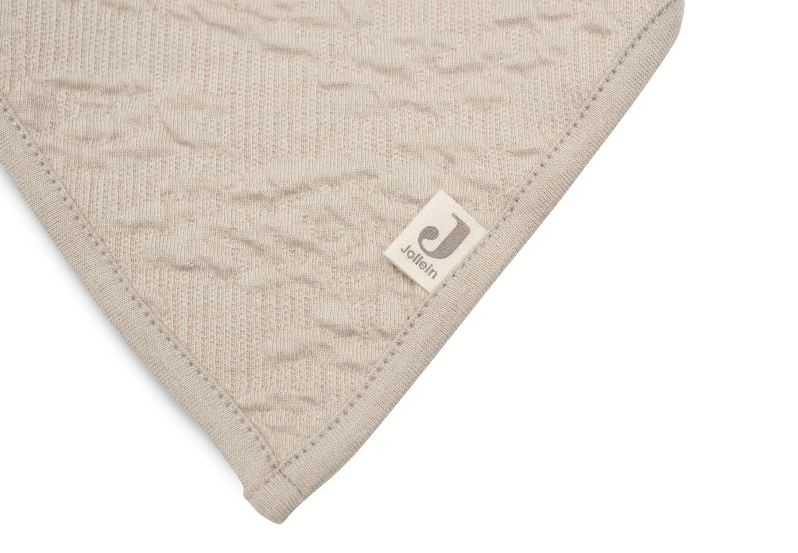 Bib Bandana Soft Waves - Nougat - 2 Pack