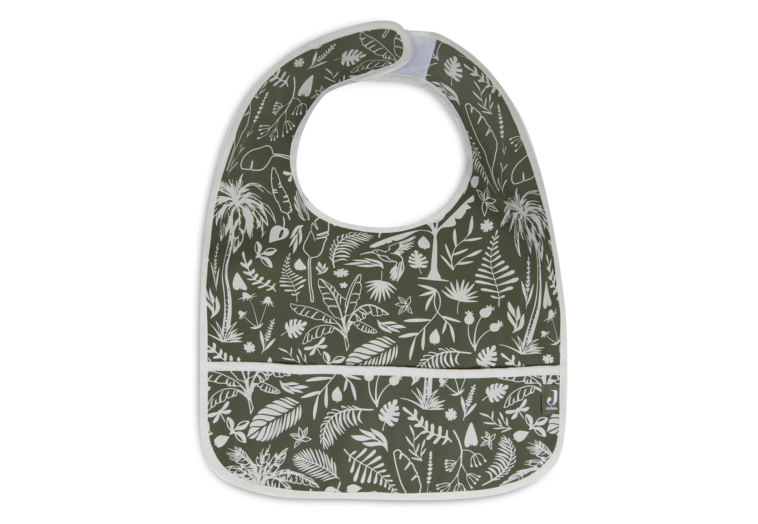 Bib Waterproof Botanical - Leaf Green - 2 Pack