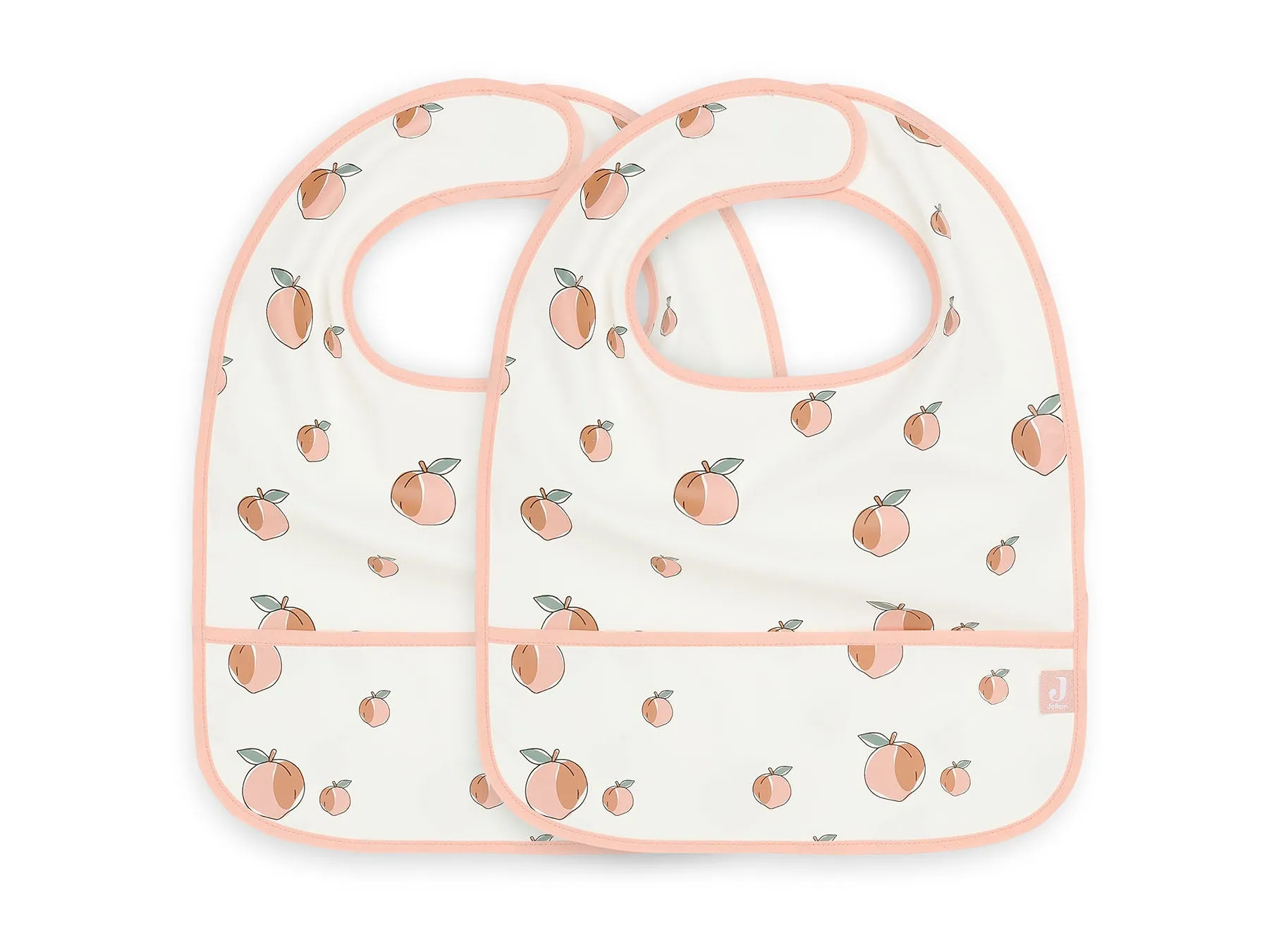Bib Waterproof Peach - 2 Pack