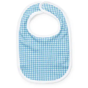 Blue Hampton Plaid Bib