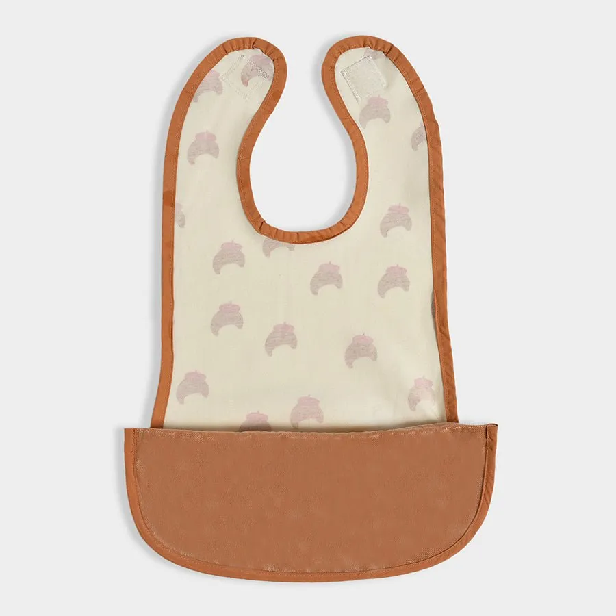 Bonjour Pouchron Bib & Cutlery Set