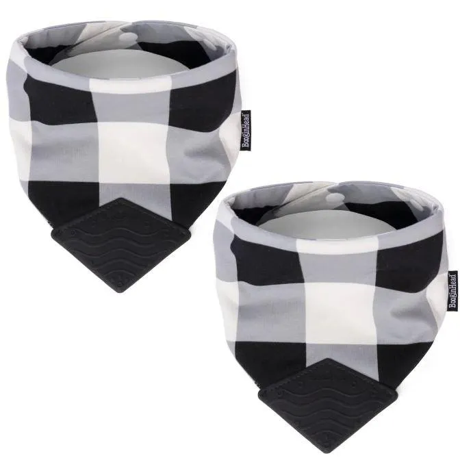 Booginhead Bandana Teether Bib 2-Pack 3m 