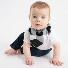Booginhead Bandana Teether Bib 2-Pack 3m 