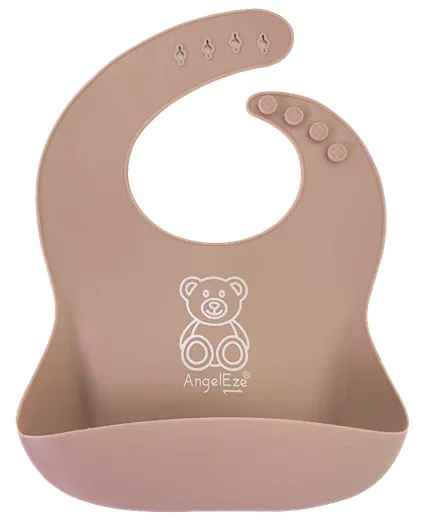 BPA Free Silicone Baby Bib with Food Catcher (Set of 2)