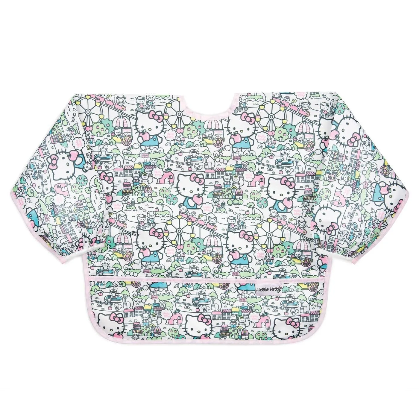 Bumkins Hello Kitty® - Sleeved Bib - Hello Kitty Carnival