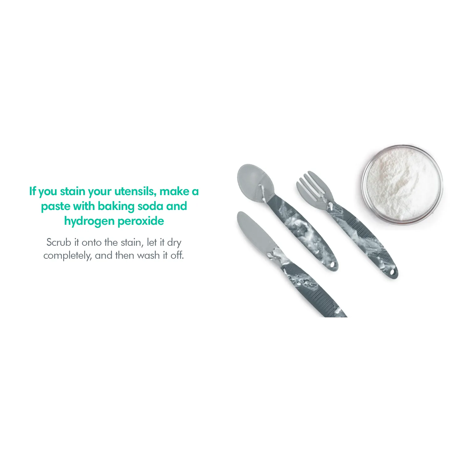 Busy Baby Bungee Bib & Utensil Set