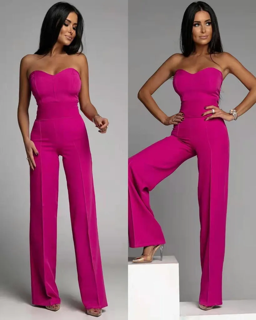 CHARLOTTE - STRAPLESS JUMPSUIT