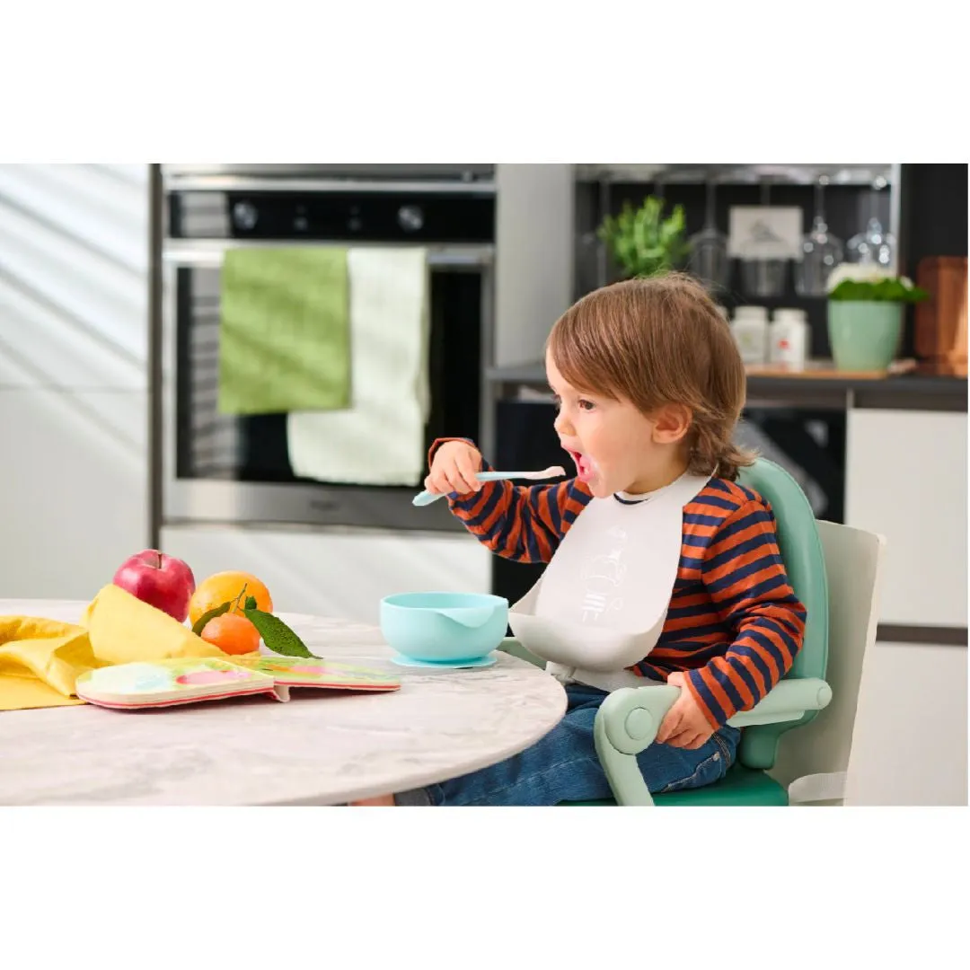 Chicco Take Eat Easy Silicone Bib with Crumb Catcher