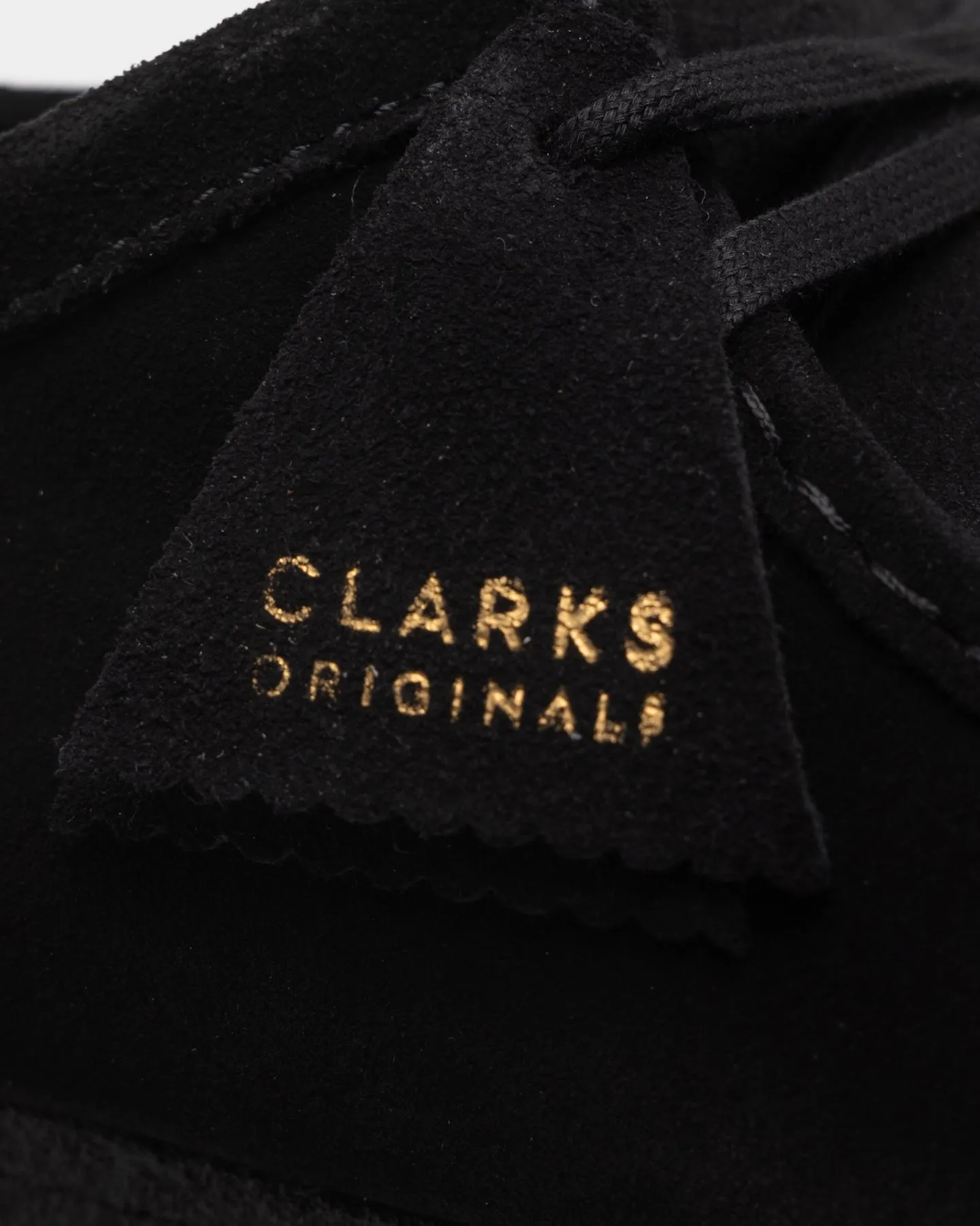 Clarks Originals Wallabee (M) Black Suede