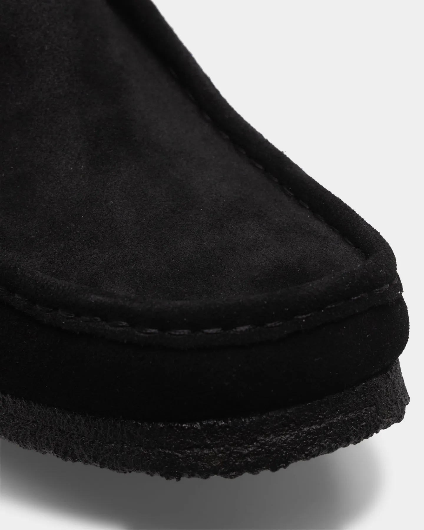 Clarks Originals Wallabee (M) Black Suede
