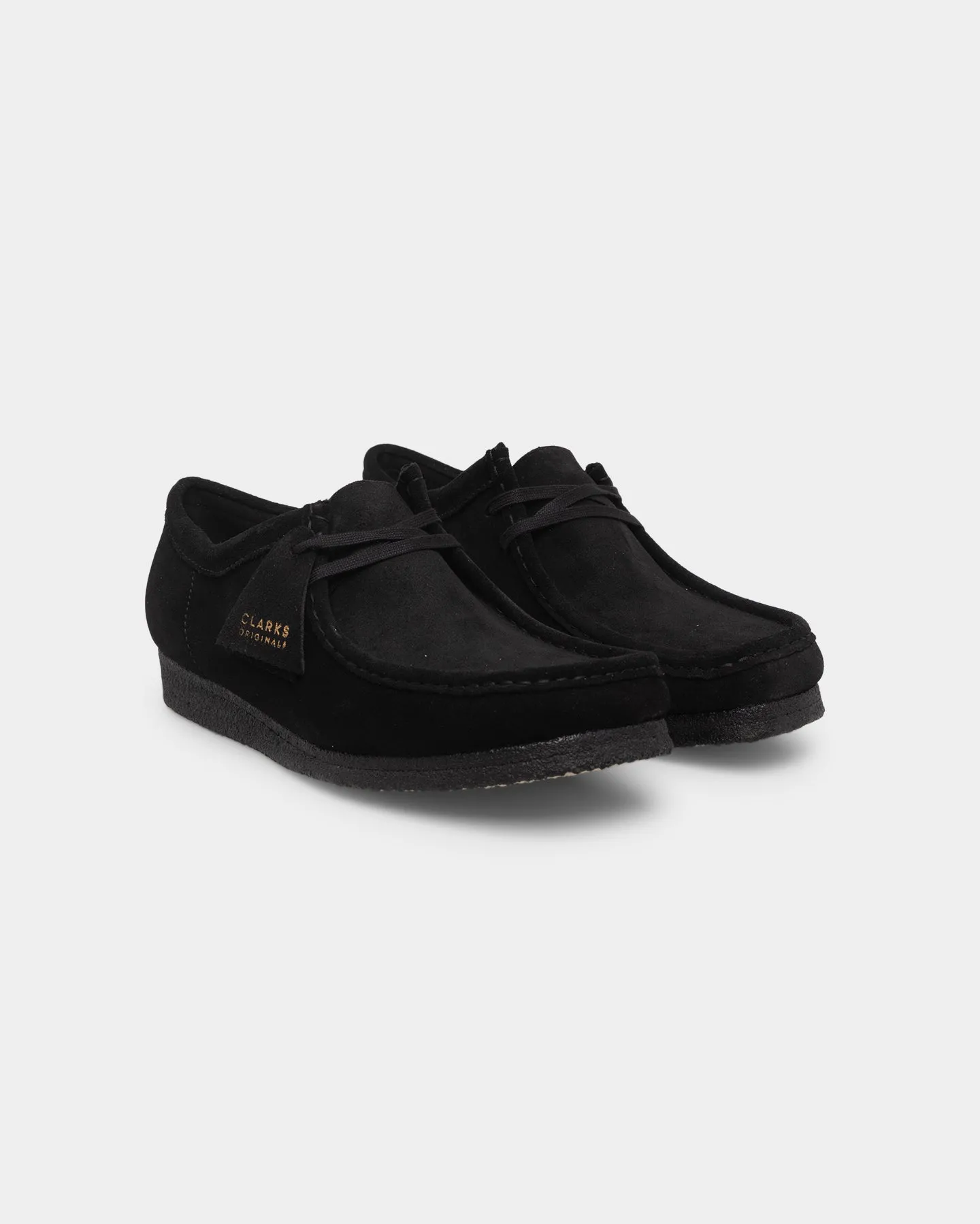 Clarks Originals Wallabee (M) Black Suede