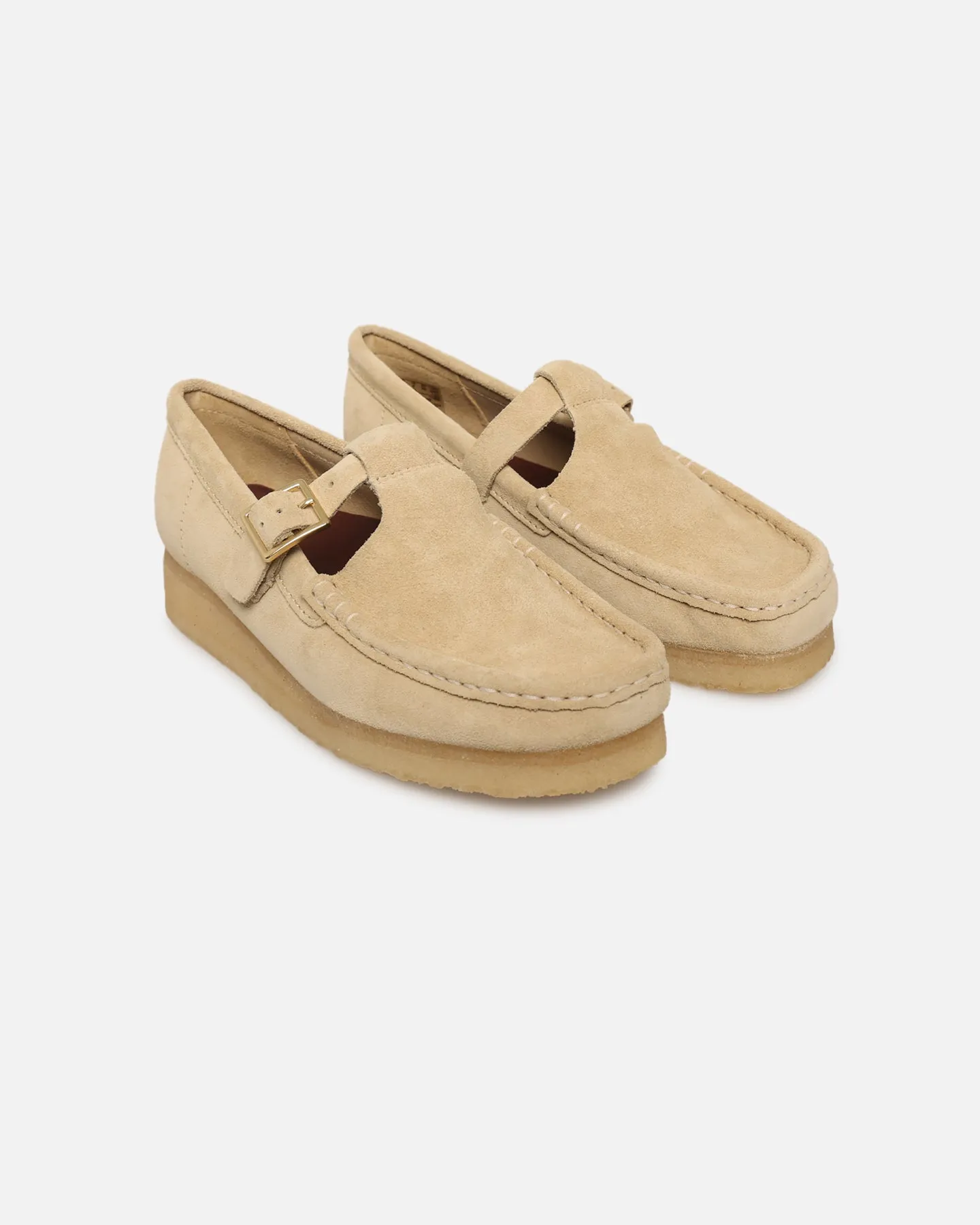 Clarks Originals Women's Wallabee T-Bar Maple