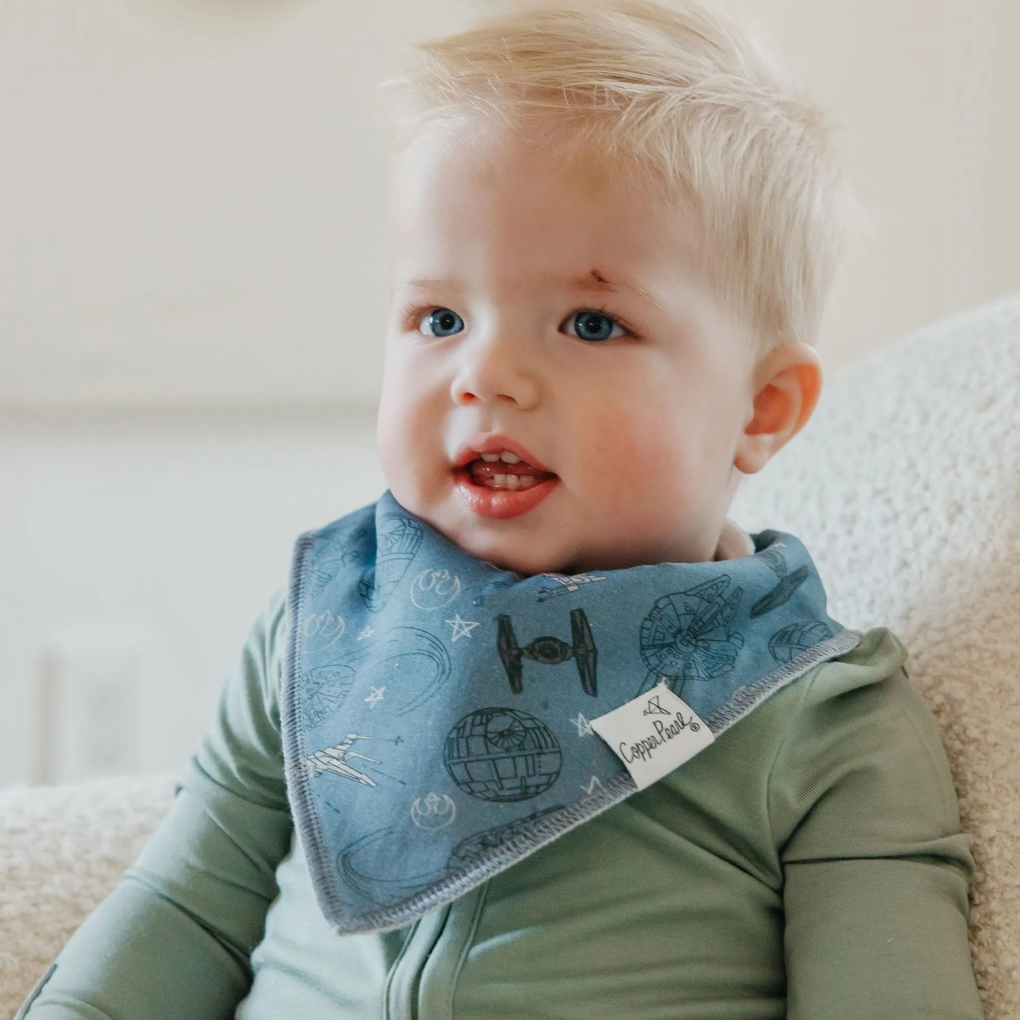 Copper Pearl Baby Bandana Bibs | Tatooine™