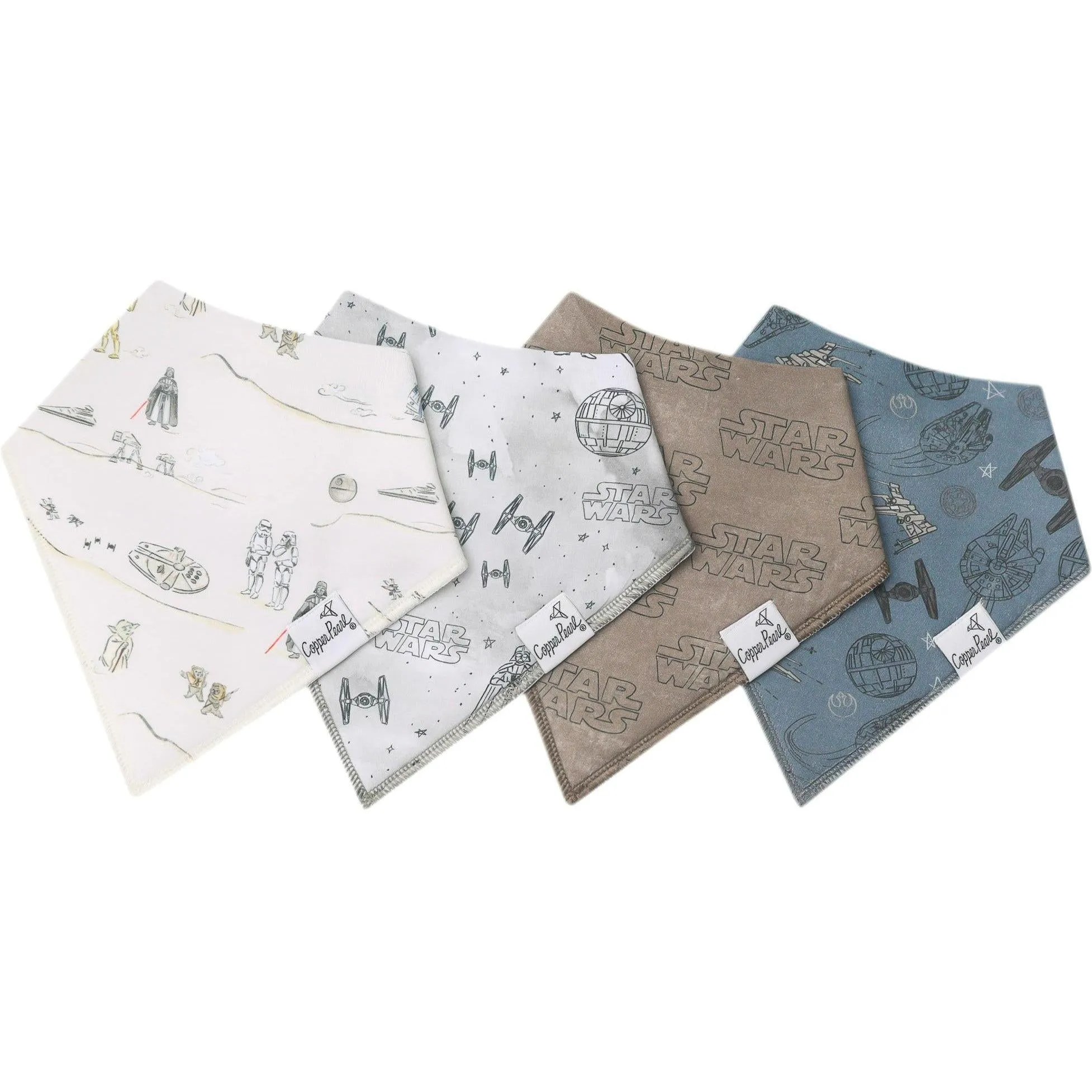Copper Pearl Baby Bandana Bibs | Tatooine™