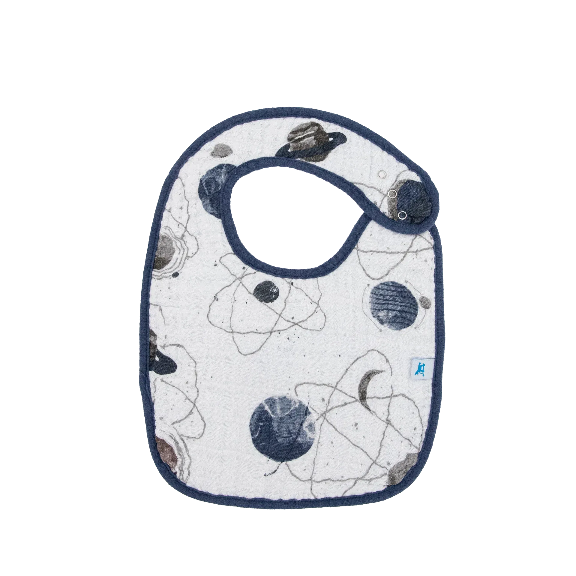 Cotton Muslin Classic Bib 3PK (Planetary)