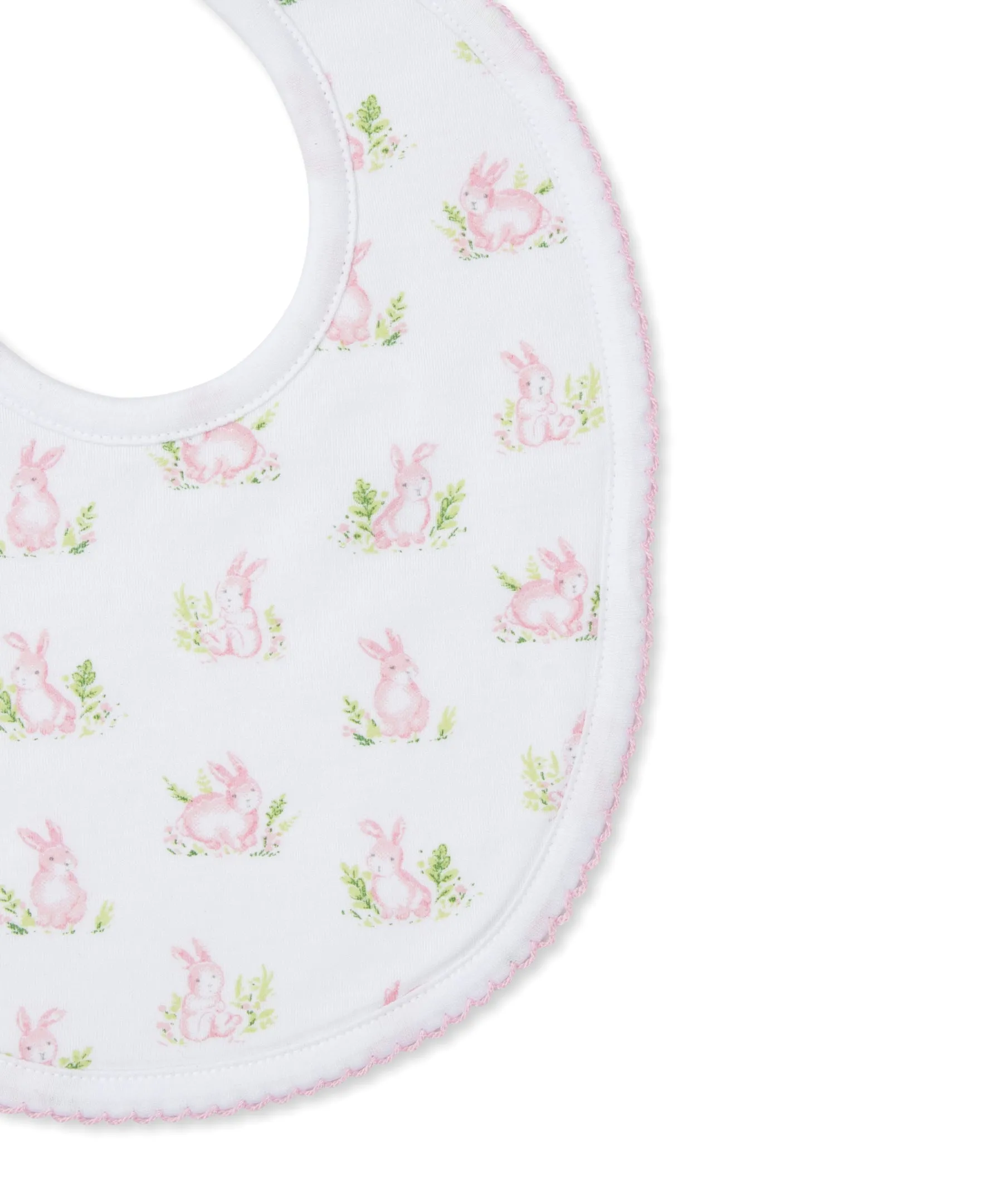 Cottontail Hollows Pink Bib