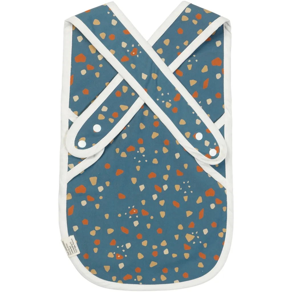 Cross Back Bib - Cobblestone