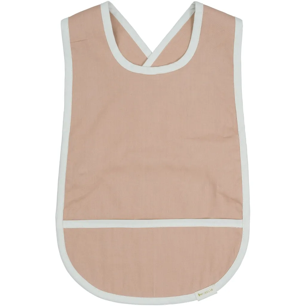 Cross Back Bib - Dusty Rose