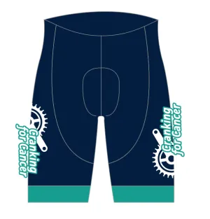 Custom Core Shorts - Cranking for Cancer MACA